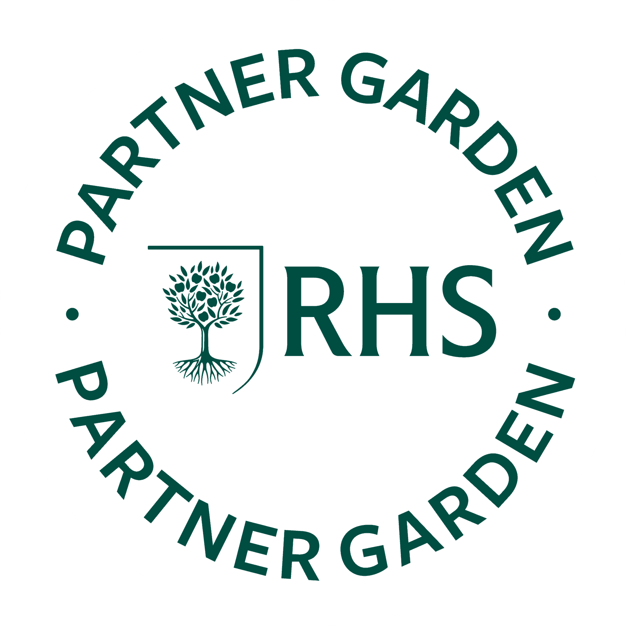 RHS-Partner-Garden-Green-Logo White Circle